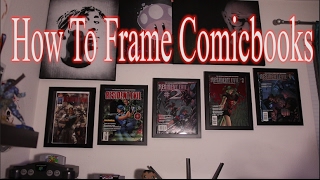 How To Frame Comicbooks For Cheap