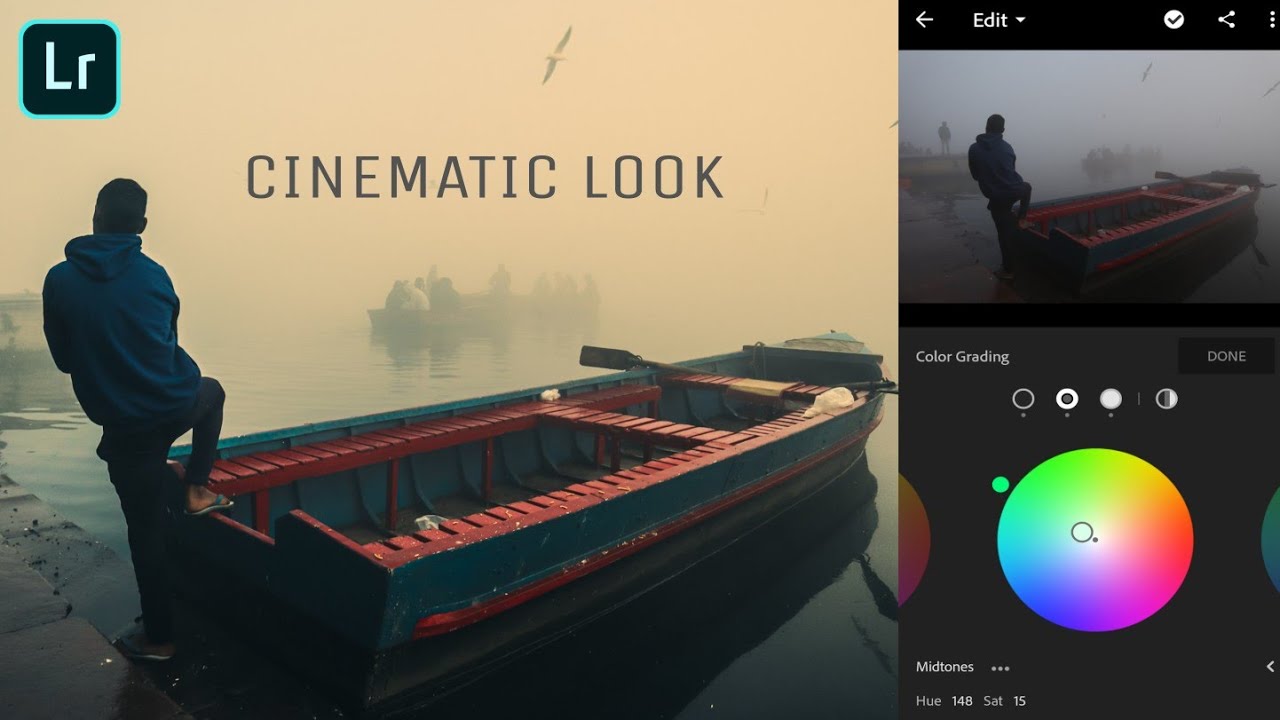 In 5 minutes Cinematic Look Editing in Lightroom Mobile 📱- Image Factory
