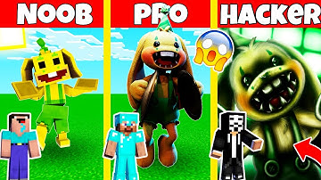 POPPY PLAYTIME CHAPTER 3 BUNZO THE BUNNY HOUSE BUILD CHALLENGE - NOOB vs PRO vs HACKER / Animation