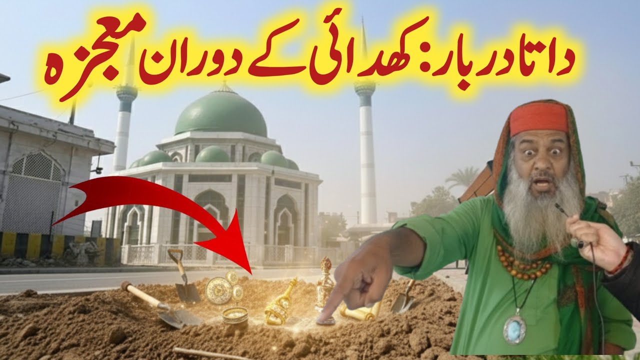Data Darbar Lahore Mein Digging Khudai K Doran Mojza | Data Darbar New Design | Data Darbar New Map