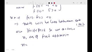 5 b Solution of Algebric and Transcendental Equations Iteration Method