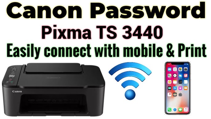 ✓ Configurar y conectar Wi-Fi Canon Pixma TS3400 y TS3500 Series / TS3450 /  TS3550i / TS3422 (2024) 