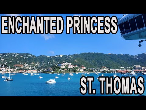Enchanted Princess - St. Thomas - Magens Bay Beach,  Scenic Drive, Shopping #cruise #princesscruises