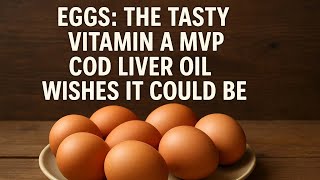 Eggs: The Tasty Vitamin A MVP Cod Liver Oil Wishes It Could Be