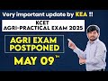 Agriculture Practical Exam postponed - May9