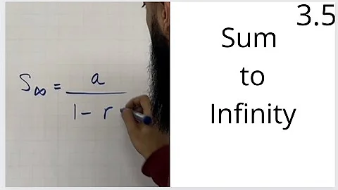 Edexcel A Level Maths: 3.5 Sum to Infinity (Geometric Series)