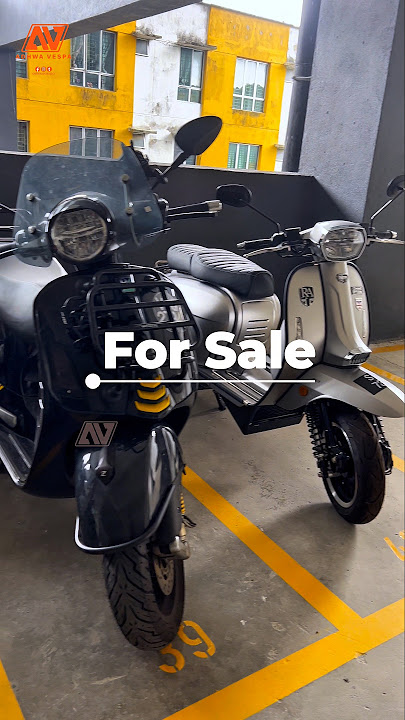 Ada Barang Nak Jual 🔥 #adhwavespa #pomenkampung #onevespaonepitstop