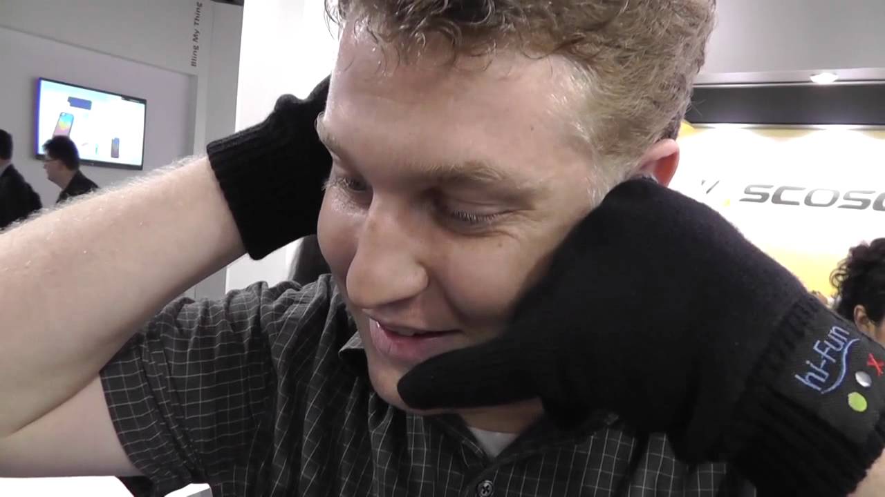 指がiPhone5の受話器になる手袋「hi call」日本発売開始 - cosmowebのプレスリリース