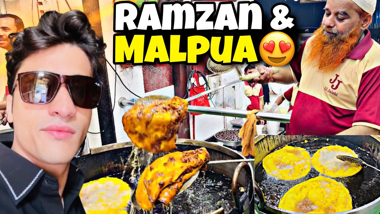 Mumbai’s one of the famous Malpua 😍 Ramzan special sweet Malpua making in huge quantitie💕