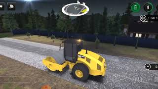 construction with road roller 👍||construction simulator 3 mission#4🔥 screenshot 4