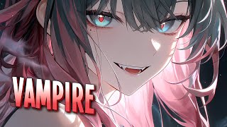 Nightcore - Vampire | Cryptic Wisdom [Sped Up]