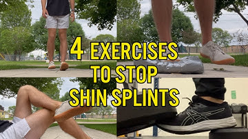 4 EXERCISES TO STOP SHIN SPLINTS