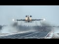 Boeing 707 departure with amazing sound  eurofighter touch and go 4k