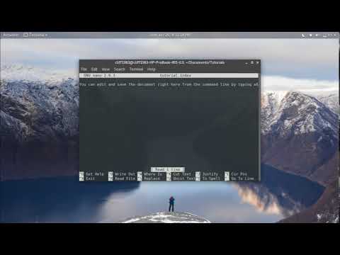 Create  open and edit documents from terminal Ubuntu/Brackets