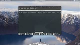 Create  open and edit documents from terminal Ubuntu/Brackets