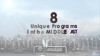 AUE Welcomes you for Fall Semester