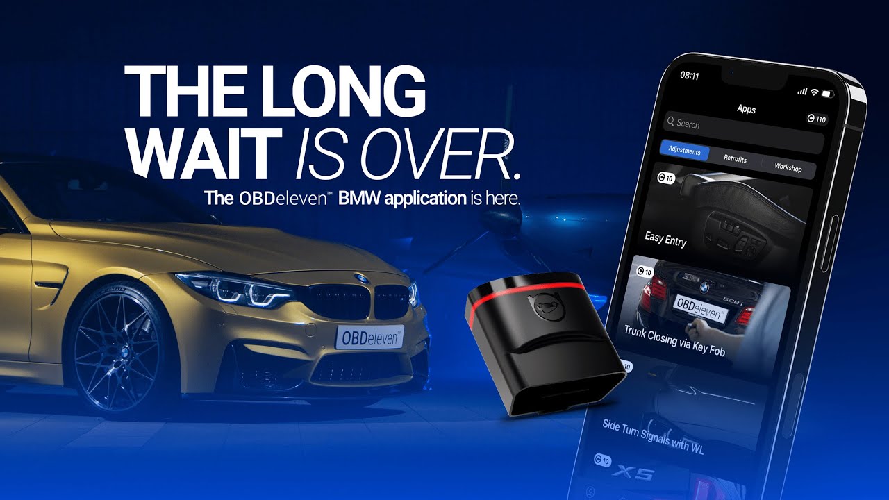 OBDeleven  The app for BMW Group vehicles' diagnostics and customization  is here! 