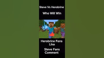 Steve vs Herobrine 😱 Who’s the Real Legend in Minecraft #minecraft #minecraftshorts #shorts