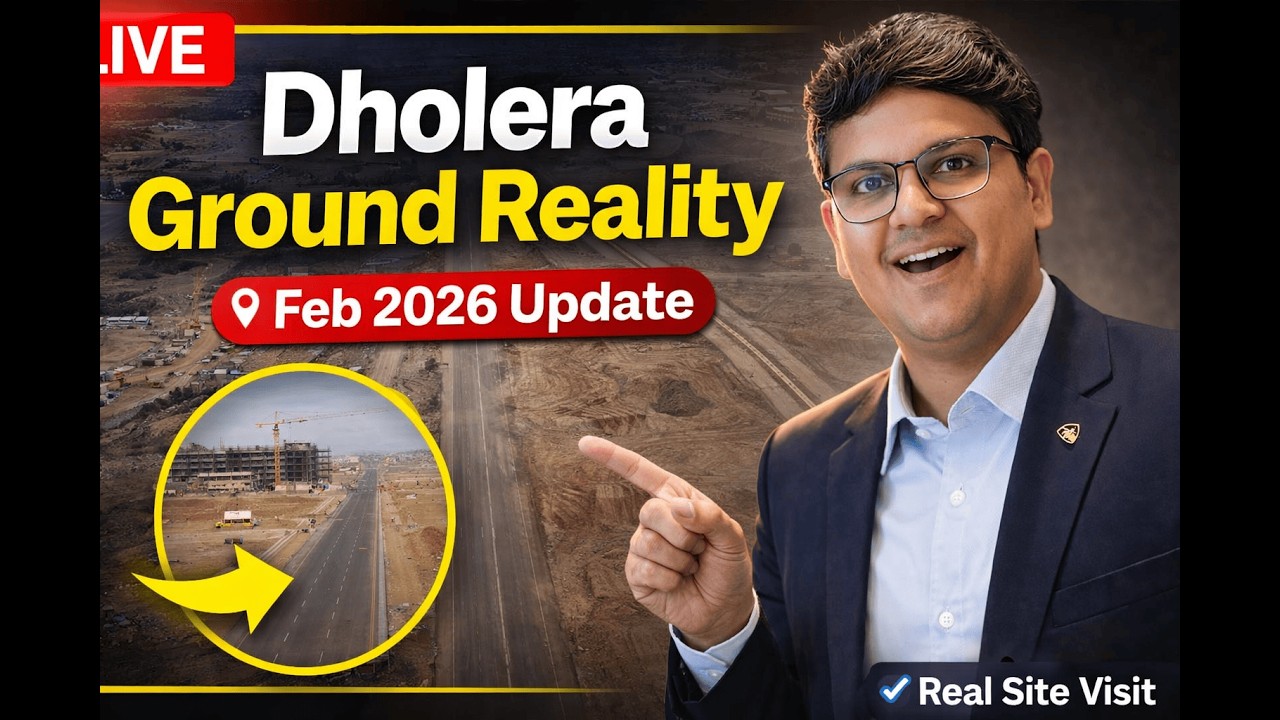 Dholera Ground Reality | Feb 2026 Site Visit #viral #trending #dholera #video #fyp #youtube #fypシ