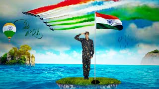 REPUBLIC DAY PICSART EDITING TUTORIAL || 26 JANUARY PHOTO EDITING IN PICSART 2018 screenshot 2