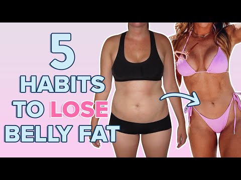 5 Things I Do EVERYDAY to Lose Belly Fat | healthy daily habits