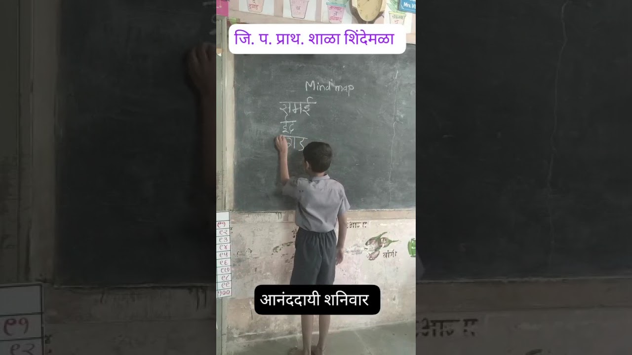 आनंददायी शनिवार Mind Map