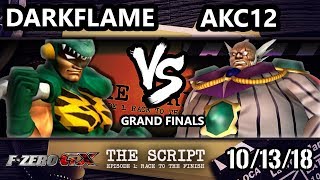 The Script -  Darkflame [L] Vs.  AKC12 - F-Zero GX Grand Finals
