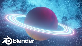 Abstract Sci-Fi Planet Blender 2.83 [Eevee Tutorial]
