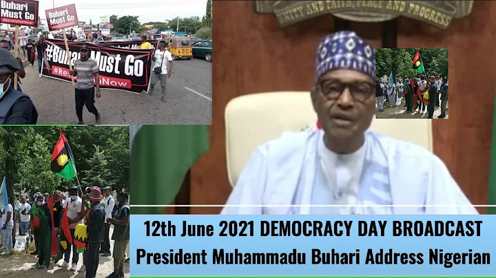 Live: 12th June 2021 DEMOCRACY DAY BROADCAST President Muhammadu Buhari Addresses.. #BuhariMustGo