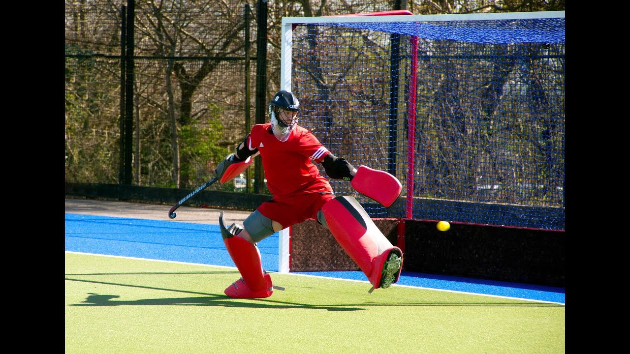 Hockey Goalkeeper Deflection Drills 2 YouTube
