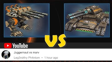 GDI Juggernaut vs GDI MARV