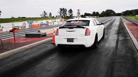 CJR PERFORMANCE 300SRT8 RUNS 10.56 LETTING OFF AT THE END