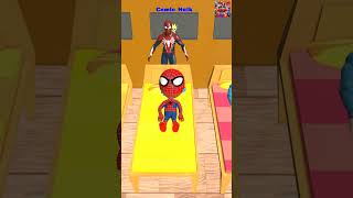 Comic Hulk | Spiderman vs. Superman vs. Hulk vs. Little Spiderman: A Super Showdown!  #spiderman