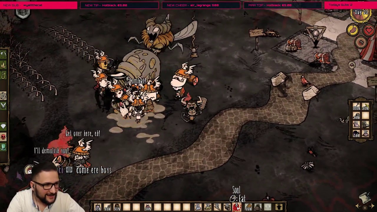 16 players beequeen Twitch.tv Clip [Don't Starve Together glermz]
