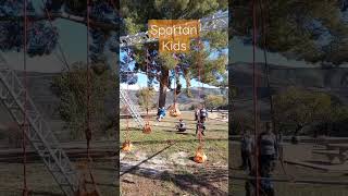 Spartan Kids Obstacle Race. Hercules Hoist Easy Technique for Spartan Kids. #spartankids #spartan