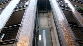 Old Schindler elevator - YouTube