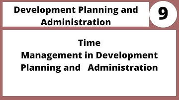 Risk Management|Development Planning and Administration MPA403 LECTURE 09