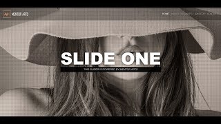 How to create a Full Screen Responsive Slider with Pure CSS
