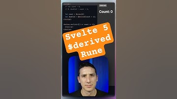 Svelte 5: $derived Rune