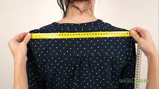 How to Measure Shoulder Width