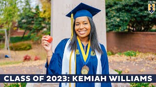 UNCG Class of 2023: Kemiah Williams