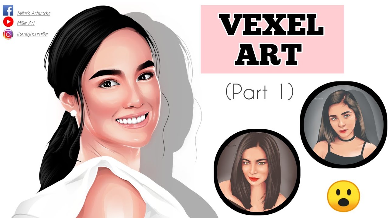 VEXEL ART PROCESS ( PART 1 ) - YouTube