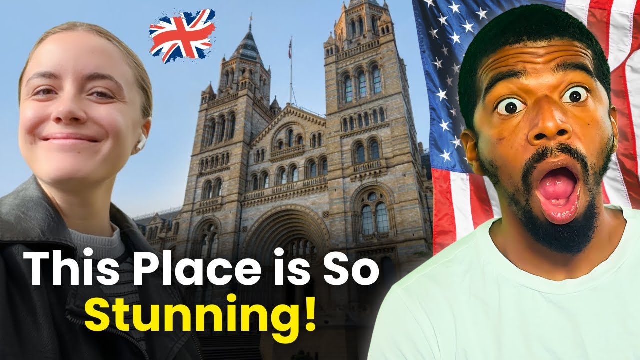 I was SHOCKED at London's Natural History Museum | American Reacts