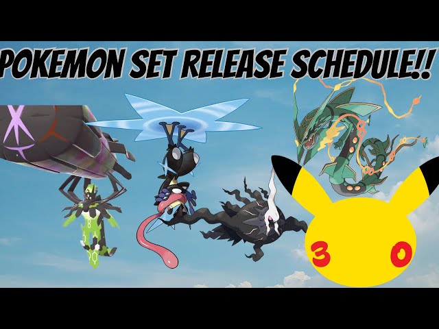 Pokémon 2026 Set Release Schedule Reveled!! - YouTube