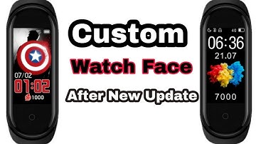 How To Install Custom Watch Face On Your MI Band 4 After New Update