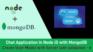 Node.js Project on Chat Application with MongoDB - Create User Model with Server side validation - 6
In this Nodejs Chat Application with MongoDB tutorial video, you can find how to create Model in Node.js for creating collection under MongoDB database from you Node Chat Application. Here we have use Model for MongoDB Database operation. This model we will use for store registration data in MongoDB database and under this Model for make database connection, we have use Mongoose library. And once model has been created then after we have also apply server side validation of data under this Model by using Joi library. So this model first validate new user registration form data before inserting into MongoDB database. So in this video tutorial you can learn How to create Model in Node.js for server side database operation with MongoDB and you can also find how to implement server-side validation of data before inserting into MongoDB collection.
For Source Code & Online Demo - https://www.webslesson.info/2024/05/building-a-real-time-chat-application-project-in-node-js-with-mongodb.html Node.js Project on Chat Application with MongoDB - Create User Model with Server side validation - 6