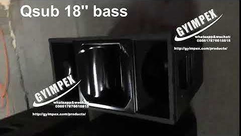 Qsub 18 inch subwoofer ,Q1 line array system