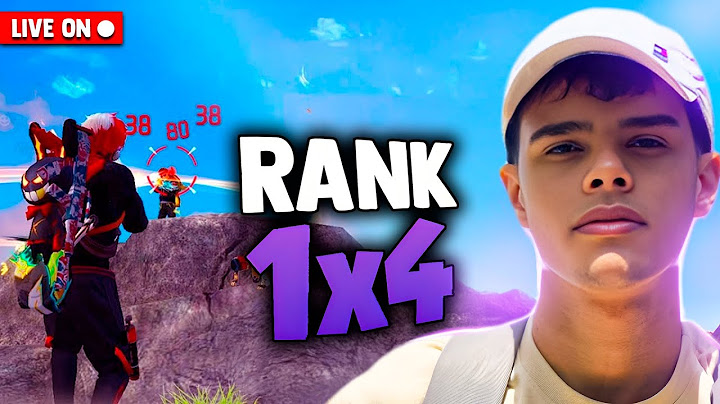 1V4 NA RANK! IMPRESSIONEI OS ALEATORIOS?! FREE FIRE