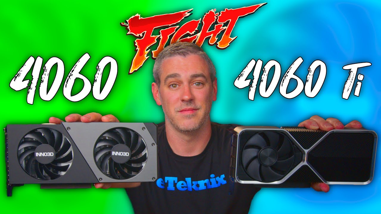 Nvidia RTX 4060 Ti vs. RTX 4060: here's how they stack up