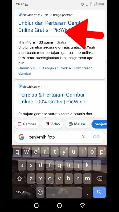 cara menjernihkan foto yang blur tanpa aplikasi